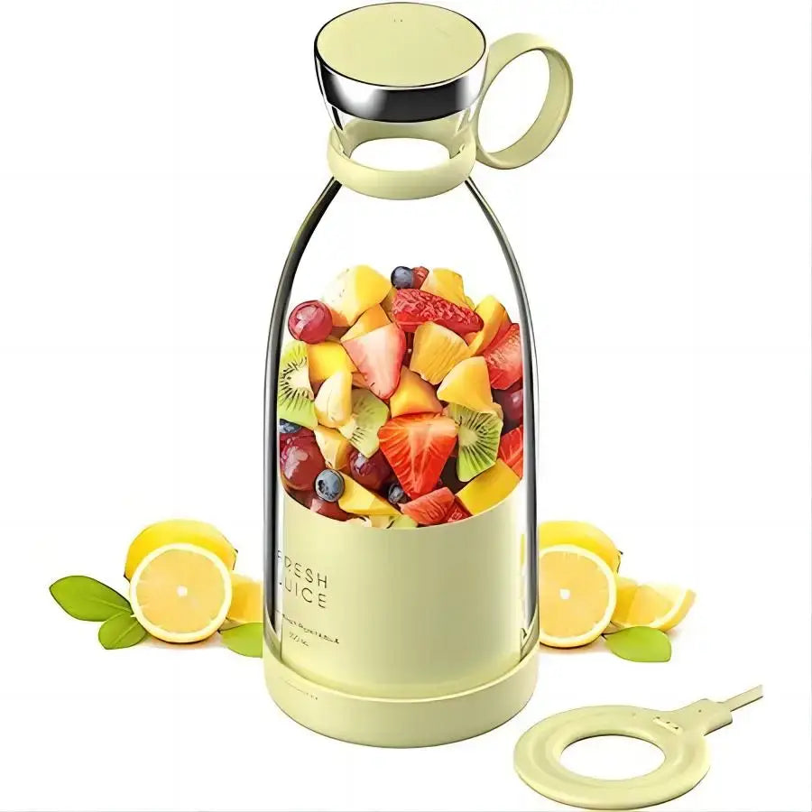 Blend on the Go with TosKay's USB mini juicer. Perfect for smoothies, shakes, and fresh juice—anytime, anywhere.
