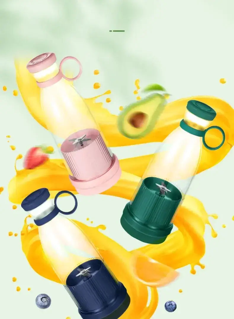 portable milkshake machine with 6 blade design