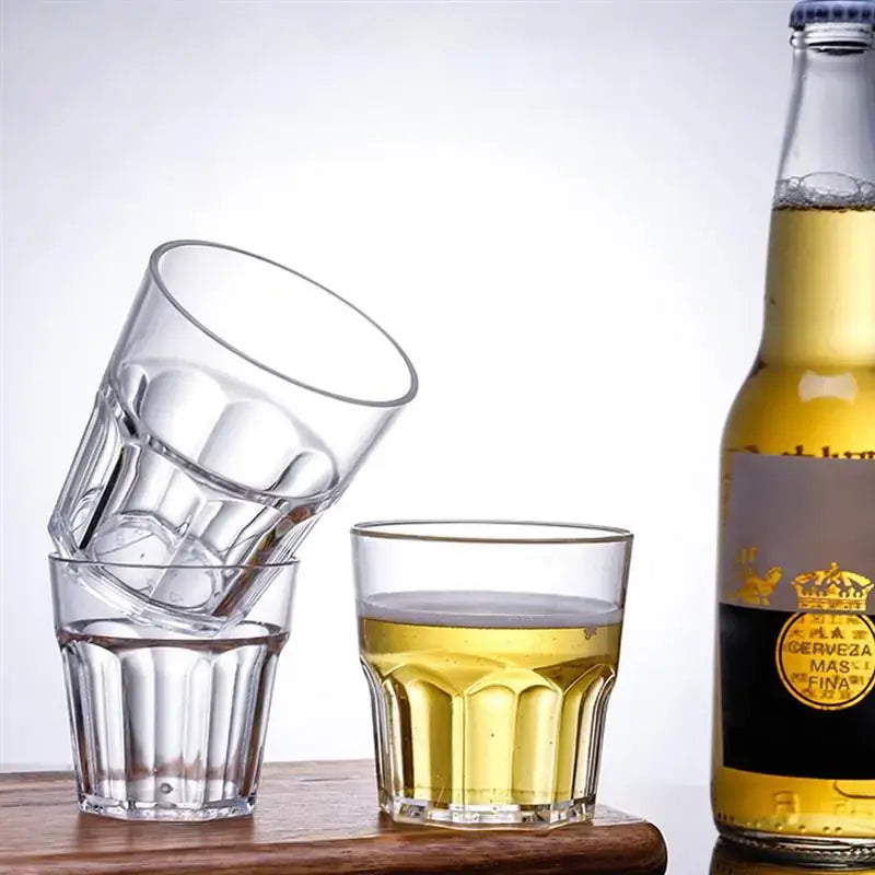 Sleek and shatterproof, these 35ml acrylic whisky cups are perfect for parties, bars, or casual sipping. Durable, stylish, and easy to clean.