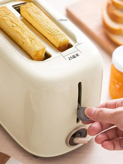 Automatic bread toaster for sandwich and slice heating