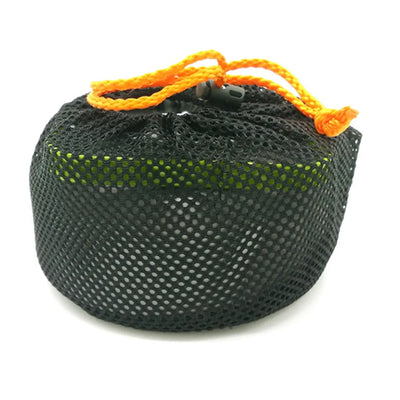 Compact and lightweight, perfect for solo trips. Boil water fast for tea or coffee on the go. Comes with a handy carry bag.