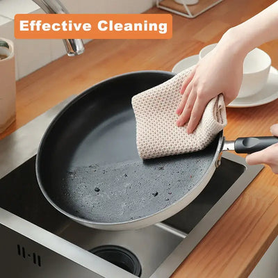 Breathable and gentle cotton face wash towel, ideal for daily skincare and household cleaning tasks.
