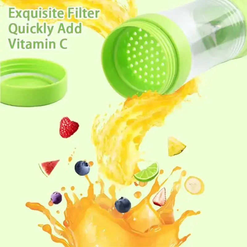 Blend on-the-go with this powerful portable juicer. Perfect for smoothies, milkshakes, and fresh fruit juices anytime, anywhere.