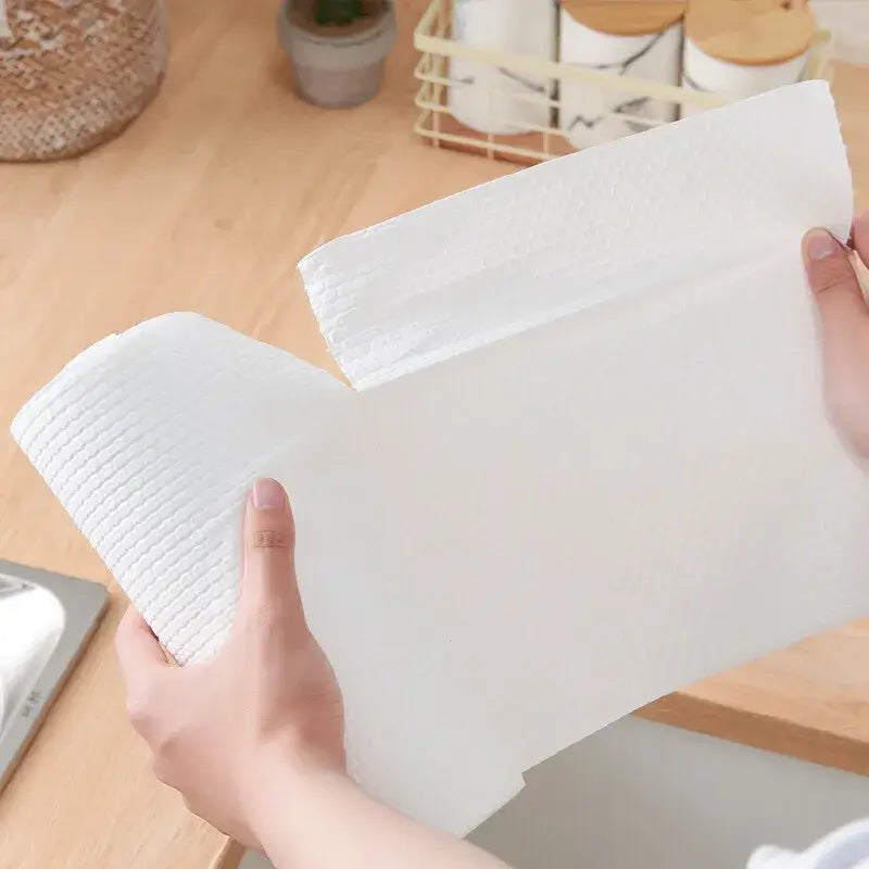 Breathable and gentle cotton face wash towel, ideal for daily skincare and household cleaning tasks.
