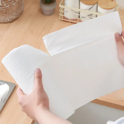 Breathable and gentle cotton face wash towel, ideal for daily skincare and household cleaning tasks.