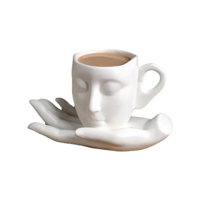 Sip in style with these 260ML retro ceramic coffee cups. Featuring abstract art designs, they’re perfect for elevating your latte or tea moments.