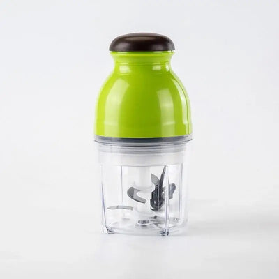 Blend, chop, and juice with ease. This compact electric blender is perfect for smoothies, baby food, meats, and veggies—your all-in-one kitchen helper.