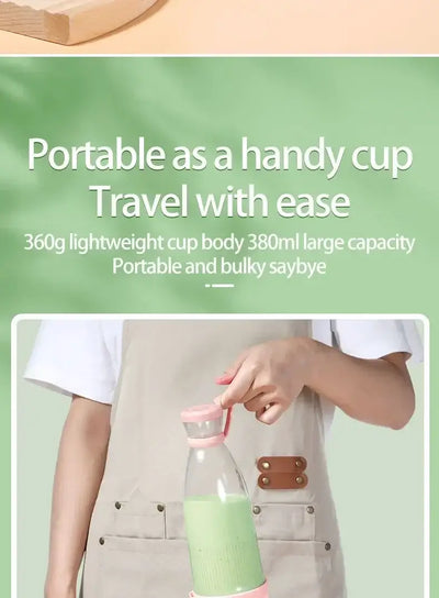 portable milkshake machine with 6 blade design