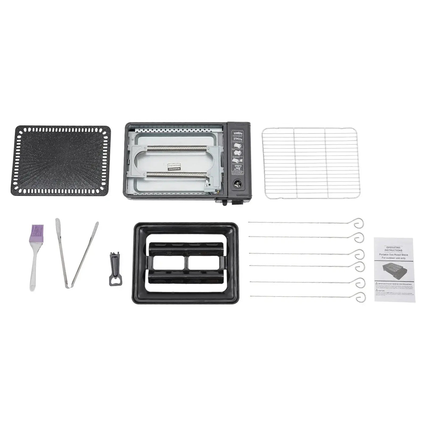 Outdoor gas stove ideal for picnic, travel, and garden use