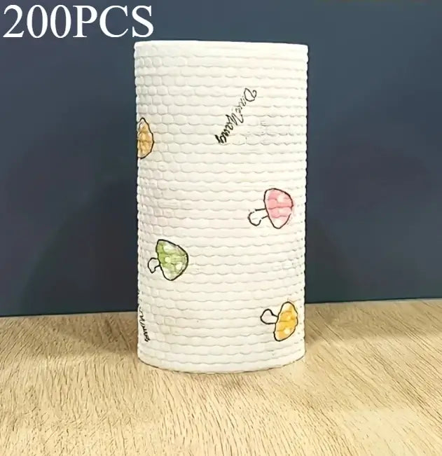 Strong, soft, and sustainable. These 200 kitchen towels handle all your messes with ease—quick to rinse, quick to reuse.