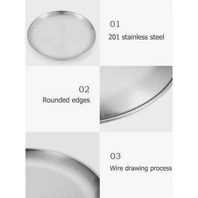 Tough, rust-resistant plates made for the wild. Enjoy your meals anywhere with these reusable dinner plates—great for camping, hiking, and outdoor adventures.