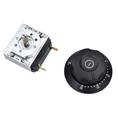 Stay on top of your cooking with this reliable electric timer—perfect for microwave ovens and precise kitchen management.
