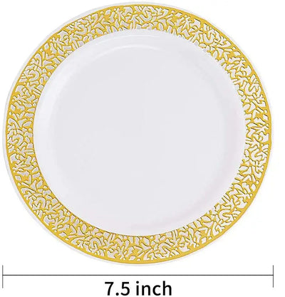 Elevate your table with eco-friendly elegance. These lightweight, durable wheat straw plates are perfect for everyday dining or stylish gatherings.