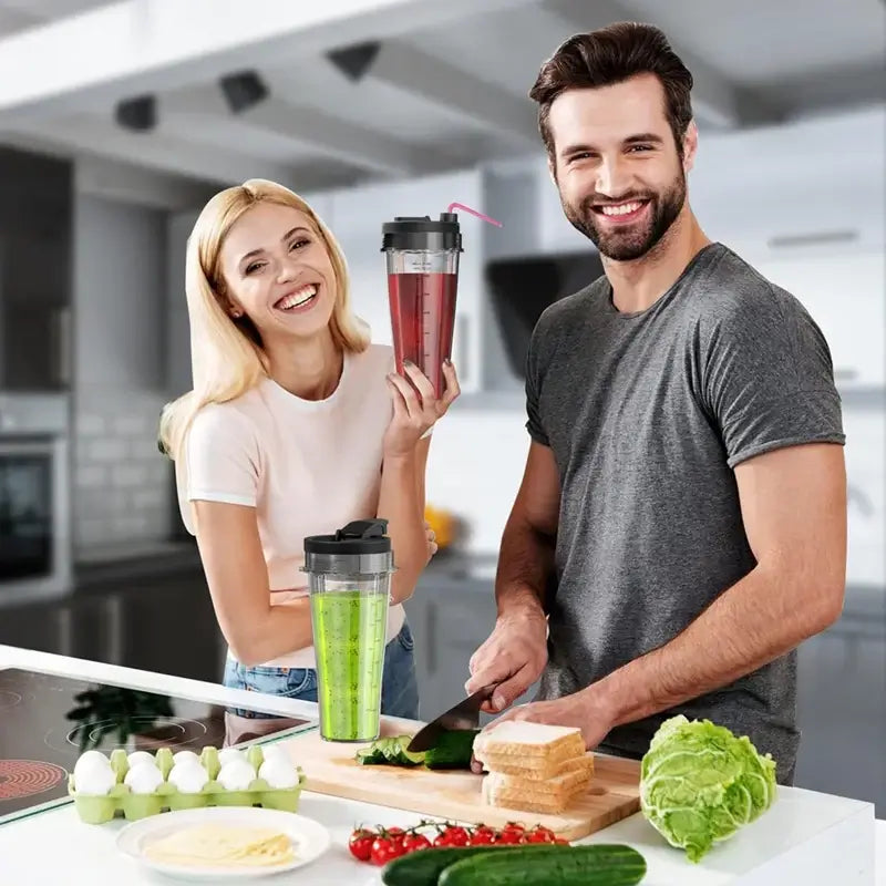 Upgrade your blending game with 24oz Ninja cups, secure lids, and a durable blade—perfectly compatible with Nutri Ninja Auto IQ.