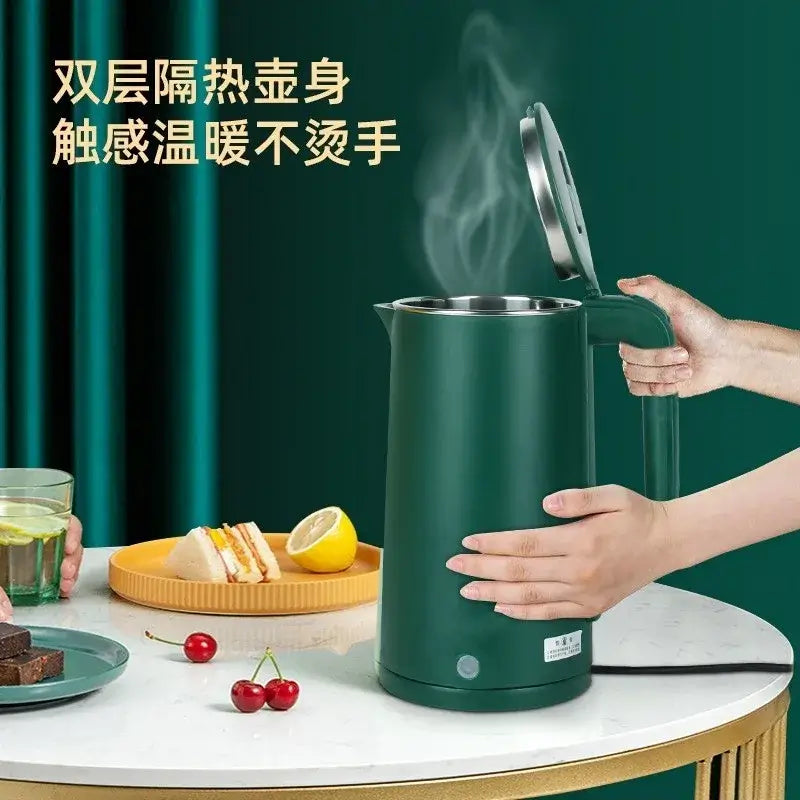 Boil smarter with this 2.3L electric kettle. Anti-scalding design, push-button control, and automatic shut-off for safe, effortless daily use.