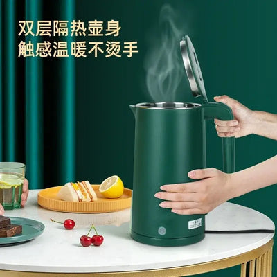 Boil smarter with this 2.3L electric kettle. Anti-scalding design, push-button control, and automatic shut-off for safe, effortless daily use.