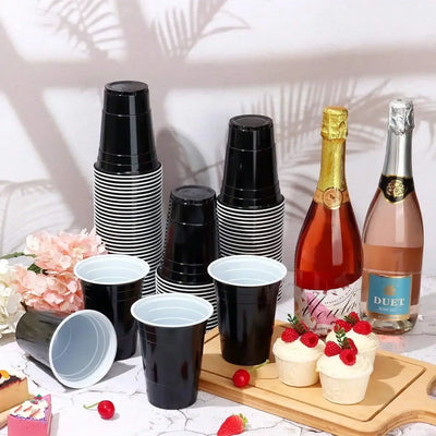 Durable and dependable, these heavy-duty plastic cups are perfect for graduations, parties, and outdoor gatherings. Great for soda, punch, and more.