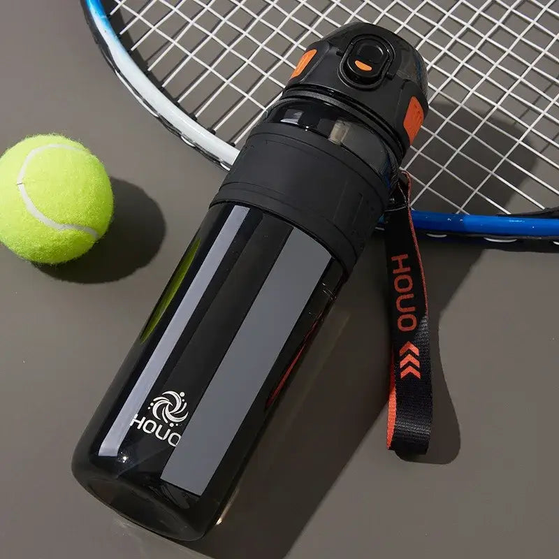Portable gym water bottle for cycling and climbing