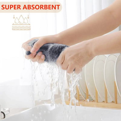 Breathable and gentle cotton face wash towel, ideal for daily skincare and household cleaning tasks.